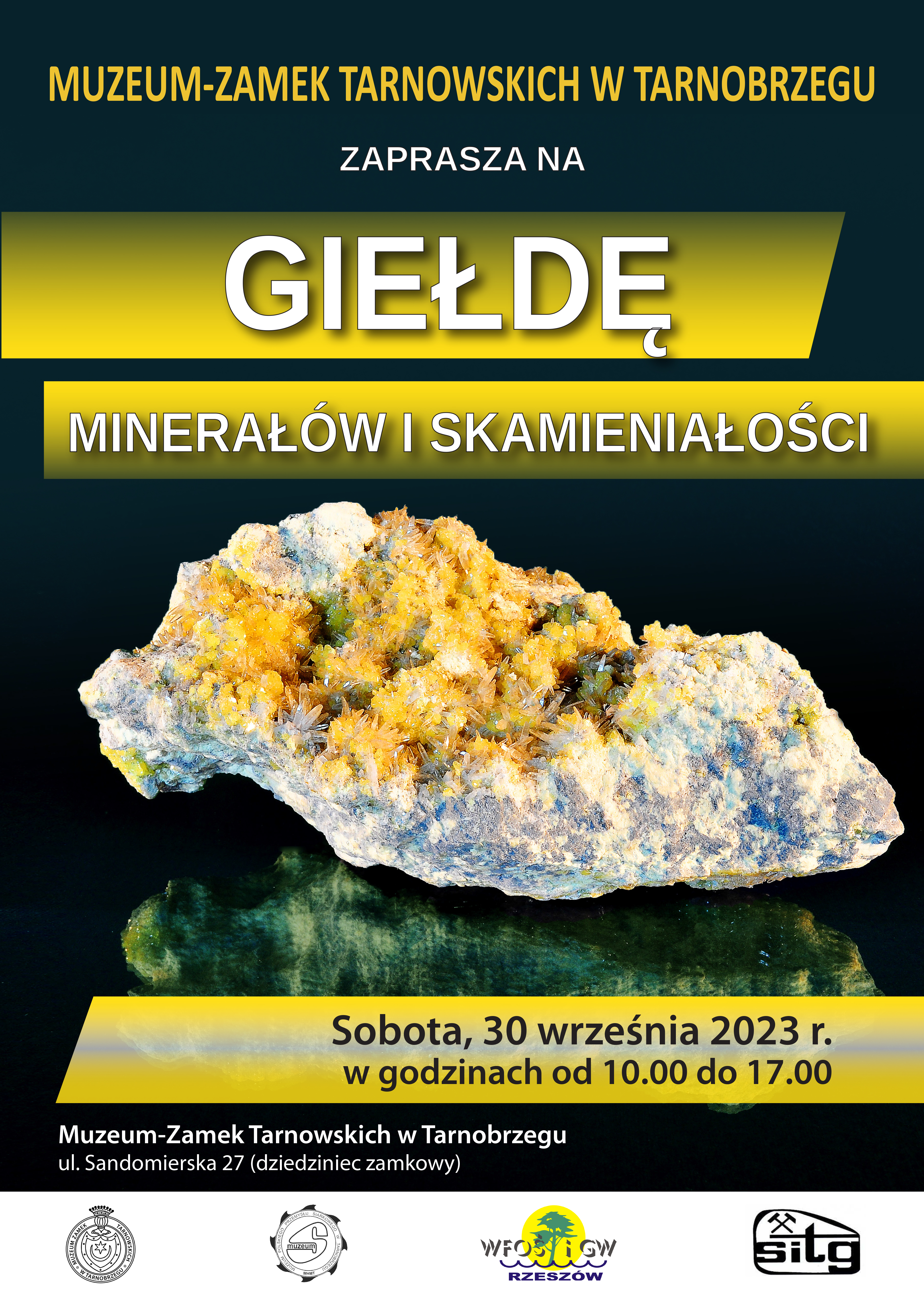 Giełda minerałów w Tarnobrzegu